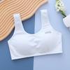 Sujetador fino de verano para niña, ropa interior transpirable de malla para estudiantes de secundaria y preparatoria. Chaleco pequeño.