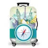 Funda elástica para equipaje, funda protectora gruesa para maleta, funda antipolvo para maleta de viaje, funda elástica para maleta con ruedas, funda para equipaje de venta caliente