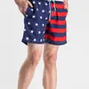 Pantalones Cortos de Verano para Hombre con Bandera Americana de Color Sólido Pantalones Cortos Casuales para Hombre Tendencia para Hombre Tallas Grandes de Secado Rápido para Playa