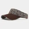 Boné American Street com Flor de Castanha em Jeans para Homens e Mulheres Esportes ao Ar Livre Casual Chapéu de Sol Marca Tendência Chapéu de Sol com Top Aberto
