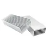 Dissipador de Calor de Alumínio 100*40*20mm Radiador de Chip Digital Placa-Mã LED Fonte de Alimentação Bloco de Condução de Calor de Alumínio Pcb