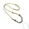 Colar Corda de Pingente Amuletos Tangka Buddha Zakiram Tecido à Mão Apenas Esta Cor Verde Três Vidas Três Mundos Pequeno Livro Vermelho Três Poeiras Mesmo Estilo