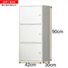 Librero Estantería de Libros Cerrable Simple de Pie Moderno Simple Gabinete de Almacenamiento Combinación de Color Madera Maciza Gabinete de Rejilla Gabinete de Almacenamiento con Puerta