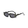 Gafas de sol con diseño de explosión transfronteriza para comercio exterior, para hombre, estilo europeo y americano, para fotografía callejera, para internet, modelo rojo, estrechas, para mujer, 9150