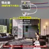 Interruptor Sensor de Presença Humana 85-220V Radar de Onda Milimétrica 24G Acende a Luz Quando Pessoas Chegam A Luz Permanece Acesa Quando Pessoas Estão Presentes
