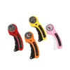 Cuchillo de Corte para Tela con Rodillo Manual Cuchillo de Corte para Tela de Cuero Cuchillo de Rodillo Portátil con Mango Ondulado Cuchillo de Utilidad Fabricante Venta al por Mayor