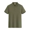Camisa Polo para Hombre Camiseta de Manga Corta Verano Seda de Hielo Secado Rápido Color Sólido Camiseta para Mujer Transpirable Malla Manga Corta Verano Top para Pareja