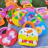Paquete de Materiales Hechos a Mano para Costura Infantil Personalizado Regalo Familiar DIY Creativo No Tejido Bolsa de Dulces de Halloween