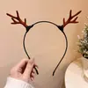 Pinza para el Cabello de Astas de Reno Navideño Accesorios para Tocados 2026 Nuevas Pinzas Laterales para Niños Pinzas Pequeñas Lindas Diadema Navideña