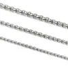 Cadena de Acero Inoxidable 304 Kimberly Colgante de Moda Tendencia DIY Cadena de Caja 304 Cadena Fina de Acero Inoxidable 6mm
