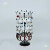 Estante Giratorio de Hierro Soporte de Exhibición para Adornos Colgador de Collares Cadena para Suéteres Soporte de Exhibición de Encimera Estante para Joyas