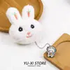 Broche de cadena de peluche de dinosaurio Pikachu tigre acostado panda muñeco de peluche de dibujos animados broche pasador lindo accesorios