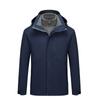 Chaqueta Impermeable Tres en Uno Personalizada Ropa de Trabajo Otoño e Invierno con Logo Impreso Chaqueta de Terciopelo para Exteriores Chaqueta de Trabajo para Hombre