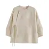 Nova Camisa de Botão Europeia de Moda High-End Retro Design de Luxo Leve Nicho Novo Estilo Chinês para Mulheres - Primavera e Outono 2026