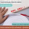 U em forma de U autoadesivo borda bandagem painel de partículas gabinete borda bandagem borda placa ecológica pvc móveis madeira borda bandagem
