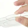 Paleta de Plástico Transparente con Forma de Flor de Ciruelo 12cm Herramienta de Mezcla de Colores Multicompartimento para Pintura Acrílica Acuarela Gouache Artística Infantil