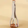 Nuevo Masajeador de Dedos Multifuncional de Madera Sólida Palo de Masaje Rodillo para Dragar Meridianos Portátil Clip de Masaje de Dedos Amasador