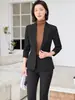 Traje Elegante de Moda de Alta Gama Color Albaricoque para Mujer Formal Casual Versátil Estilo Diosa Ropa Profesional Ropa de Trabajo para Mujer