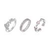 Anillo Nuevo LOVE Japonés y Coreano Diseño para Mujer Nicho de Alta Gama Estilo Frío Anillo LOVE Lujo Ligero Exquisito Anillo de Dedo de Comida Trendy