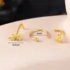 Moda Joker Nuevo Anillo de Nariz de 7 Barras Mariposa Luna Aro de Nariz Aro de Cartílago de Oreja Acero Inoxidable Barra en L Perforación de Nariz de Moda