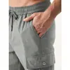 2026 Amazon eBay Pantalones Casuales Rectos de Color Sólido Estilo Americano para Hombre de Primavera y Otoño con Cordón Venta al por Mayor