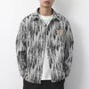 Otoño 2024 Nueva Chaqueta Casual para Hombre Marca de Moda Tendencia Holgada Talla Grande Gruesa Chaqueta Camisa Casual para Hombre