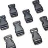 Alta qualidade plástico preto fivela ajustável 20-51mm bolsa de cintura mochila fivela de segurança anti-puxar uma variedade de animais de estimação