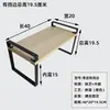 Organizador de Almacenamiento de Mesa Estantes de Cocina Impresora Simple Minimalista Doble Capa Capa Única Estante de Gabinete Condimento
