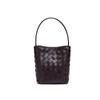 Bolso Nuevo de Nicho de Gama Alta de Cuero Suave de un Solo Hombro Cruzado Tejido Bolso para Teléfono Móvil Pequeño Mini Texturizado de Mano Bolso Cuadrado Pequeño