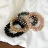 Diadema de strass estilo coreano de lujo ligero con diamantes brillantes y efecto hielo picado, adecuada tanto para el cabello como como pulsera