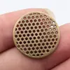 25x25x1,1mm 2,6g Multicolor Comércio Exterior Acessórios DIY Fabricante Venda Direta Placa Redonda com Múltiplos Furos Acessórios
