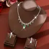 Collar de Zirconia Forma de Gota de Agua Estilo Xiyin para Mujer, Lujo Ligero Estilo Celebridad de Internet Europeo y Americano, Cadena de Clavícula de Moda Chic Única
