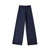 Ropa de Mujer al por Mayor Transfronteriza Estilo Europeo y Americano Verano Nuevo Color Sólido Cordón Pantalones Rectos Yoga Deportivos Pantalones Casuales