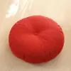 Cojín de lino para suelo del hogar estilo japonés extraíble y lavable engrosado tamaño grande tatami cojín redondo perezoso envío gratis