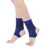 Fabricante Azul Zafiro Poliéster Algodón Tejido Cálido Protector de Pie Protector de Tobillo Equipo Protector Deportivo Artículos Deportivos Dropshipping