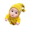 Gorro Protector de Oídos para Bebé Otoño e Invierno Estrella Bebé Tejido Gorro Elfo Niños y Niñas Cortavientos Engrosado Gorro de Lana