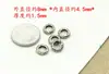 Plata de Ley S925 Plata Tailandesa Vintage Rueda Perla Patrón de Nube Anillo Cerrado Agujero Grande Pulsera Collar Accesorios Hechos a Mano para DIY Joyería