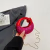 Bolso bandolera para mujer cadena bolso de noche color sólido superficie brillante incrustado con pedrería bolso de hombro único bandolera nuevo bolso de mano de moda