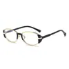2026 Nuevas Gafas de Sol Retro Modernas de Gama Alta Color Té con Marco Estrecho Pequeñas Marrones para Mujeres con Rostros Cuadrados y Redondos, Gafas de Sol Cat-Eye Adelgazantes