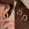 Brincos Clássicos de Outono e Inverno Estilo Hong Kong para Mulheres Moda Nicho Luxo Leve Brincos High-End 2025 Novo Estilo Quente Atacado de Brincos