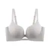 Douyin Senos Pequeños Parecen Más Grandes, Sin Costuras Push-Up, Sin Aros, Ropa Interior Plisada para Mujer, Sujetador Push-Up Anticaída