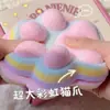 Juguete de Peluche Squishy Gigante de Pata de Gato Multicolor Juguete para Alivio del Estrés de Pata de Gato Ultra Suave Juguete Squishy de Tpr