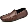 Explosiones Transfronterizas Tamaño Grande Cosidos a Mano Doble Capa Piel de Vaca Zapatos Individuales para Hombre Zapatos Casuales Zapatos de Cuero