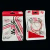 Bolsa de embalaje para cable de auriculares, bolsa autosellante para cable de datos, bolsa selladora para cable de datos tres en uno, bolsa blanca nacarada con cierre de cremallera