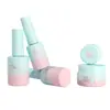 Frasco Personalizado de PP para Esmalte en Gel 5g Tapa Redonda Degradada Frasco de Gel para Uñas de Presionar Frasco para Polvo de Uñas Frasco para Crema Cosmética Venta al por Mayor