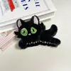 Pinza para el Cabello de Peluche de Gato para Mujer en Otoño e Invierno Estilo Nuevo Pinza para el Cabello en la Parte Posterior de la Cabeza Pinza de Tiburón para el Cabello de Niña Linda Tocado