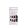 Novas Unhas Vestíveis Estilo Ins de Verão, Adesivos de Unha Puro Desejo Que Realçam a Pele, Peças de Unha Removíveis, Estilos Longos e Curtos, Peças de Unha Prontas