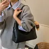Bolsa de Ombro Retro de Nicho Transfronteiriça para Mulheres 2025 Inverno Novo Estilo Tendência Versátil Casual Simples