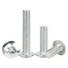 Tornillos para Máquina de Cabeza Phillips de Hierro Blanco Zinc M3~M6 Estándar de Guangdong Tm En Stock Galvanizados Anti-Óxido Cabeza Plana Grande Phillips Pequeños Tornillos