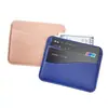 Portatarjetas de PU para hombre de negocios, ultradelgado y portátil, con múltiples ranuras para tarjetas, gran capacidad y hecho de cuero. Disponible en stock para venta al por mayor